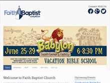 Tablet Screenshot of faithbaptist-mv.org